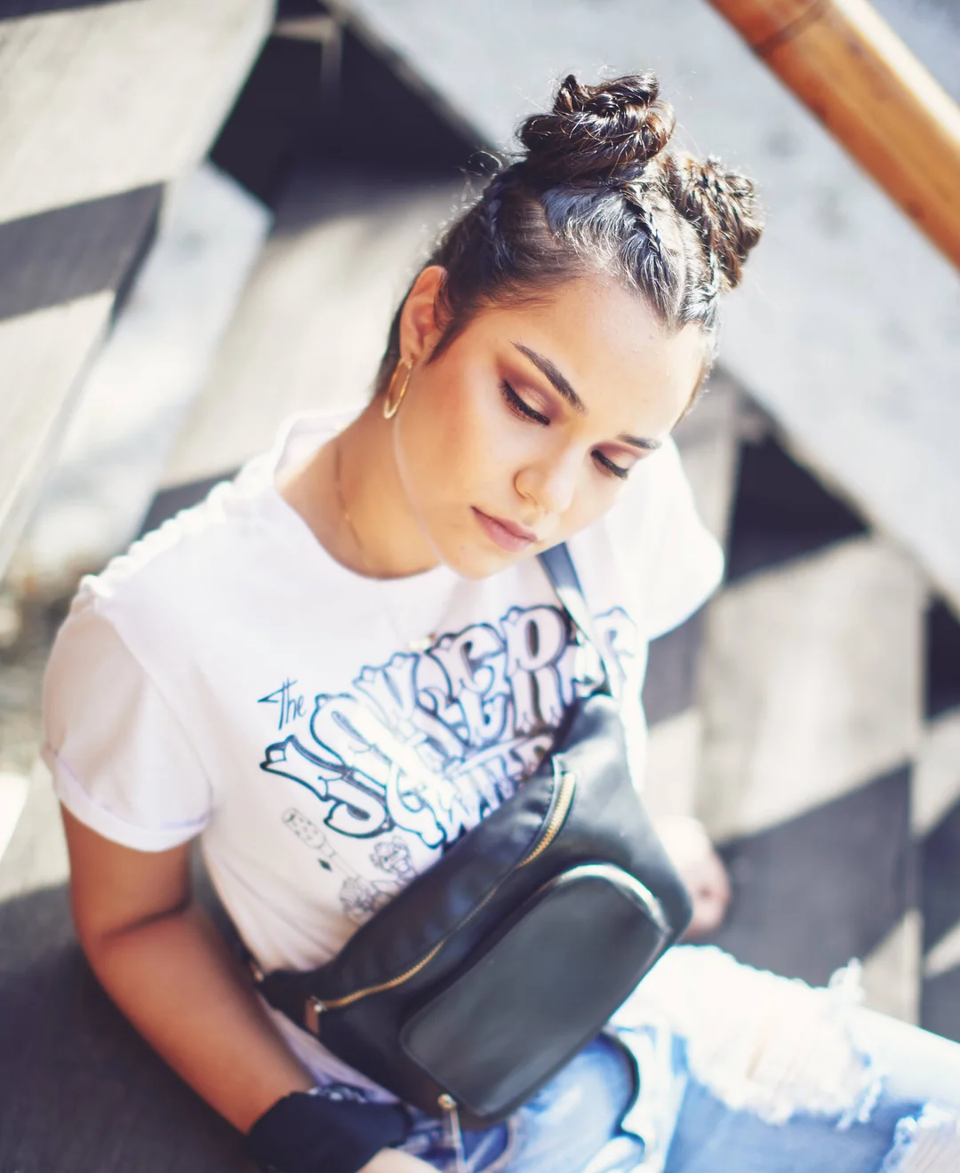 Maquillaje natural para look casual urbano